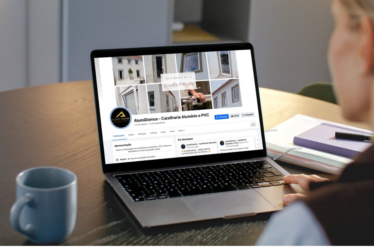 Web Design – Gestão de Redes Sociais | Alumidomus,Lda